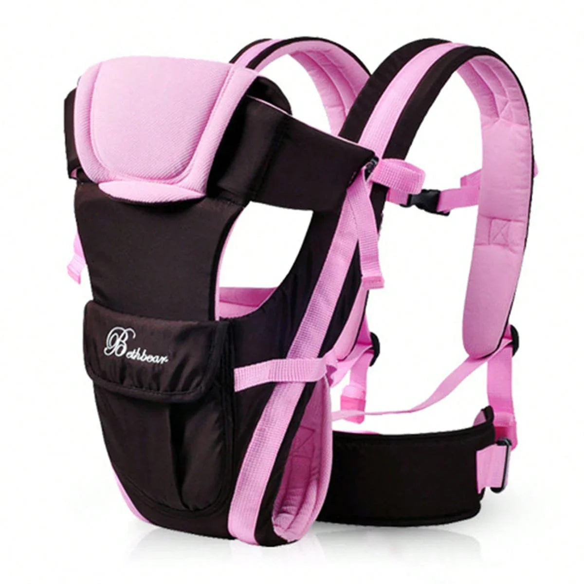 Ergonomic 4-in-1 Baby Carrier – Adjustable & Breathable for All Positions