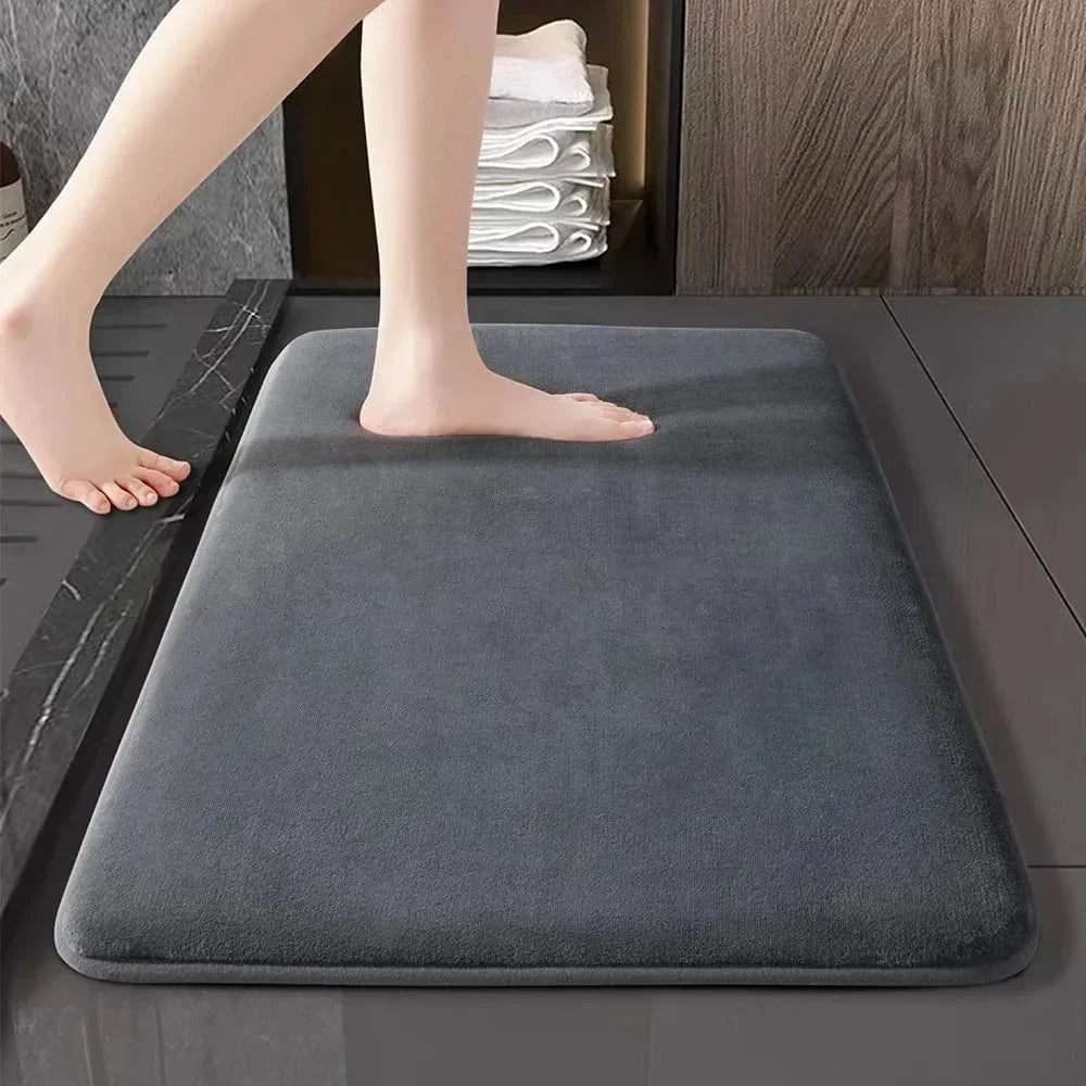 Ultra-Absorbent Memory Foam Bath Mat
