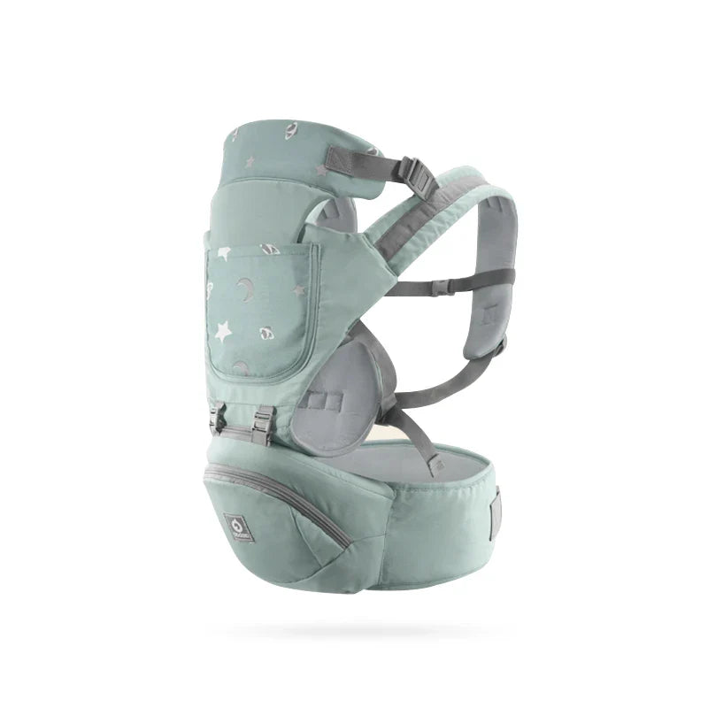 Ergonomic 4-in-1 Baby Carrier with Hip Seat – Adjustable & Breathable