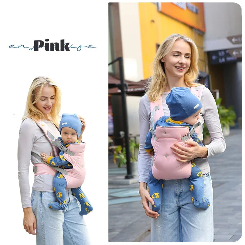 4-in-1 Ergonomic Baby Carrier – Adjustable and Comfortable Baby Wearing Solution
