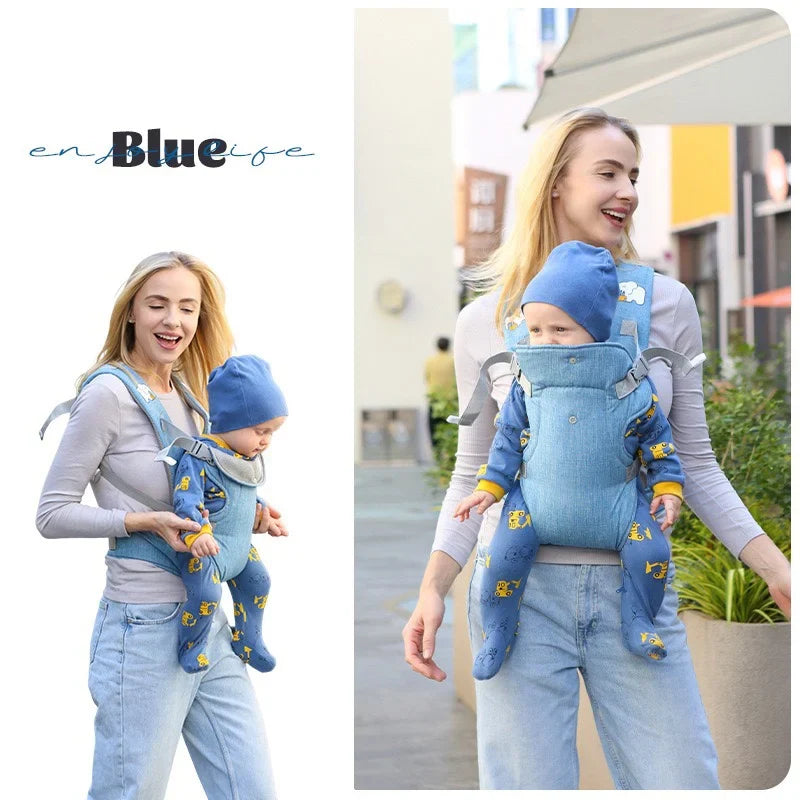 4-in-1 Ergonomic Baby Carrier – Adjustable and Comfortable Baby Wearing Solution