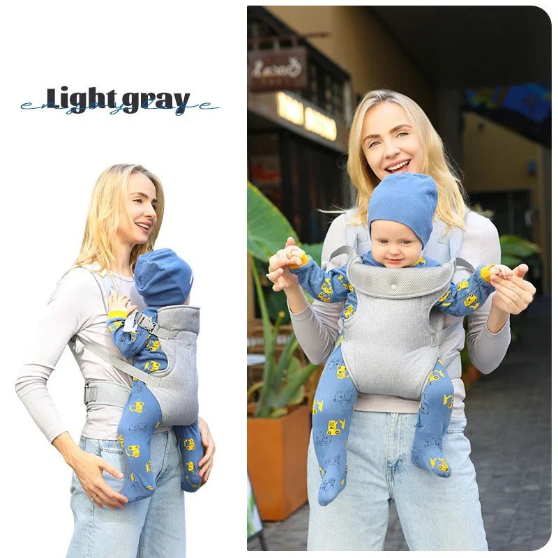 4-in-1 Ergonomic Baby Carrier – Adjustable and Comfortable Baby Wearing Solution