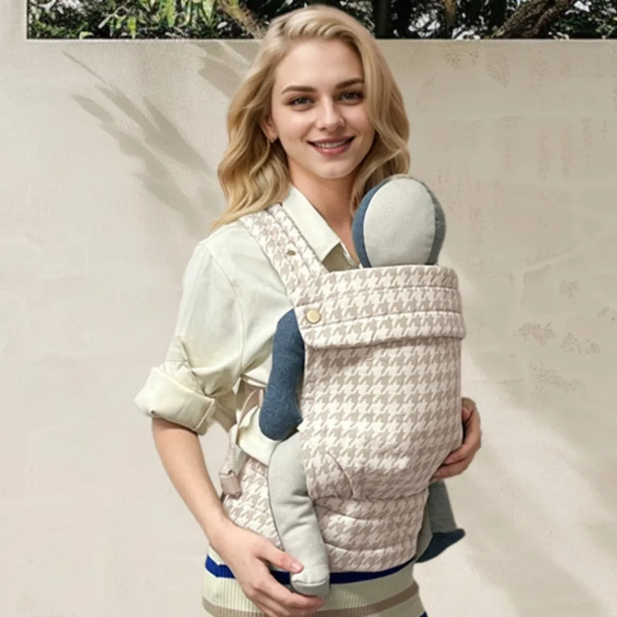 Ergonomic Baby Carrier – Soft, Breathable & Adjustable for Newborns and Toddlers